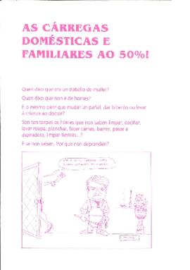 As cárregas domésticas e familiares ao 50%