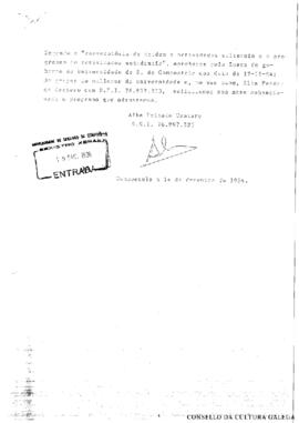 Solicitude de subvención [sen anexo]