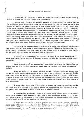 Charla sobor do aborto [autora: Margot]