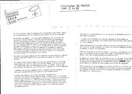 Comunicado de prensa [Xornadas feministas contra a violencia machista]