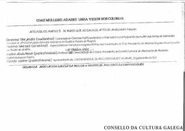 Coas mulleres árabes: unha visión non colonial