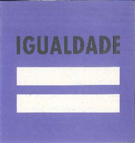 Igualdade, onde estás?