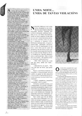 Unha noite… Unha de tantas violacións (Andaina, n. 13, p. 6-7) [Campaña de denuncia pública violación AMP]