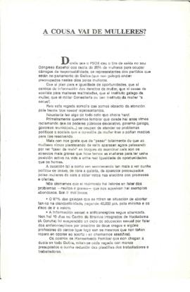 A cousa vai de mulleres