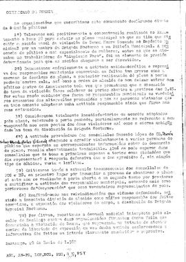 Violación Depósito Municipal de Santiago