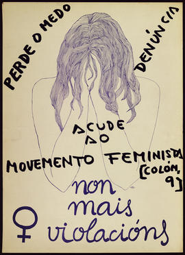 PERDE O MEDO DENUNCIA ACUDE AO MOVEMENTO FEMINISTA (COLÓN 9) NON MÁIS VIOLACIÓNS