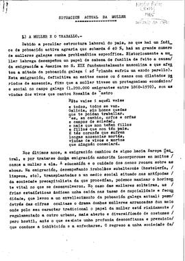 Situación actual da muller [autora: Merche Pintos]