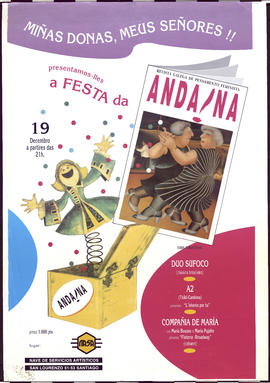 Miñas donas, meu señores, presentamos-lles a festa de Andaina