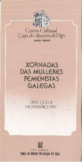 Xornadas das mulleres femenistas galegas 1, 2, 3 e 4 de novembro de 1984