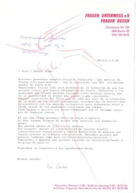 [Presentación axencia de viaxes so de mulleres- Berlín]