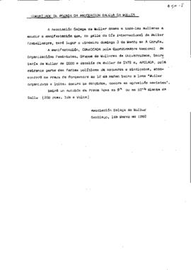 Comunicado de prensa da AGM [convocatoria 8m da CNOF]