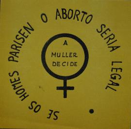 Se os homes parisen o aborto sería legal