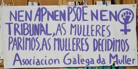NEN AP NEN PSOE NEN TRIBUNAL, AS MULLERES PARIMOS, AS MULLERES DECIDIMOS