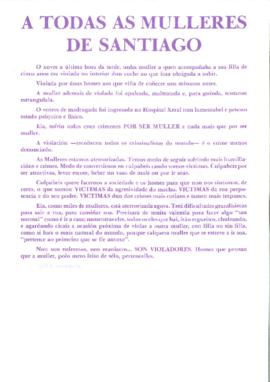 A todas as mulleres de Santiago