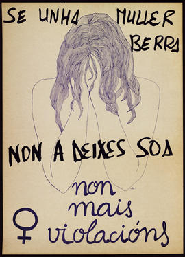 SE UNHA MULLER BERRA NON A DEIXES SOA NON MÁIS VIOLACIÓNS