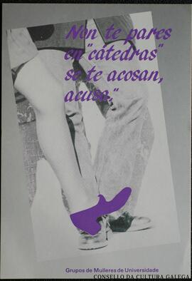 Non te pares en cátedras. Se te acosan acusa