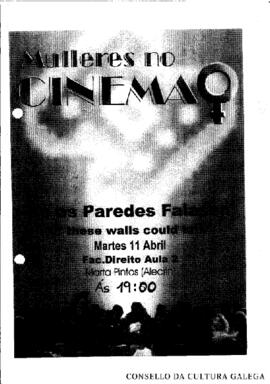 MULLERES NO CINEMA. Se as paredes falasen