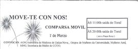 Move-te con nos!. Comparsa movil