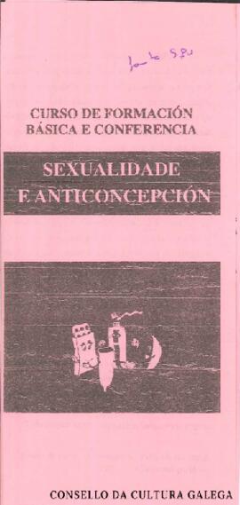 Curso de formación básica e conferencia Sexualidade e Anticoncepción