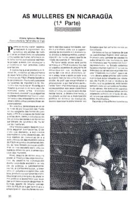 As mulleres en Nicaragua (1ª parte) (Andaina, n. 15, p. 20-21)