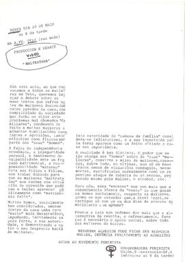 [Acto encol dos malos tratos]